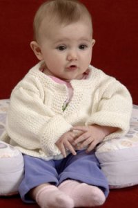 Plymouth Yarn Baby & Children Patterns - 2567 Baby Kaftan Pattern