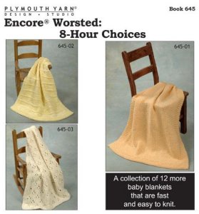 Plymouth Yarn Books - 645 Encore Worsted 8-Hour Choices
