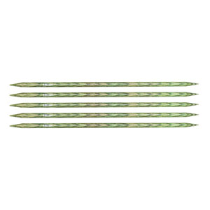 Knitter's Pride Dreamz Double Point Needles - US 9 - 6" (5.5mm) Misty Green