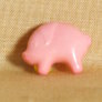 Muench Plastic Buttons - Little Piggy - Pink Buttons photo
