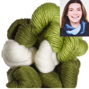 Be Sweet Multicolor Entwined Cowl Kit - Pine