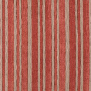 Tim Holtz Eclectic Elements Fabric - Ticking - Red