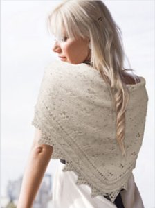 Knit One, Crochet Too Patterns - Ophelia Shawl Pattern