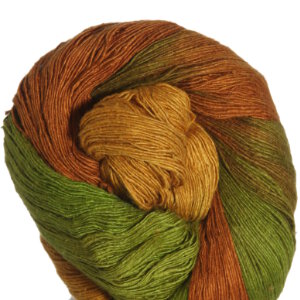 Euro Yarns Maharashtra Silk Yarn - 04 Green, Gold