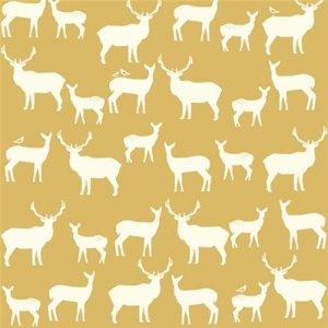 Birch Fabrics Elk Grove Knits Fabric - Elk Family Sun