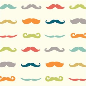 Birch Fabrics Just For Fun Knits Fabric - Staches - Multi (Ships July)
