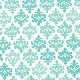 Me and My Sister Giggles - Wallpaper - Firecracker Turquoise (22205 15) Fabric photo
