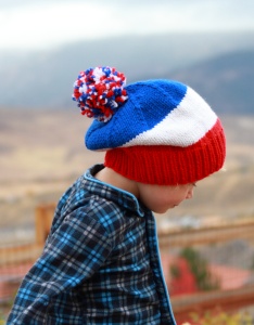 Jimmy Beans Wool Go USA Kits - Team USA Hat - Patriotic Brights