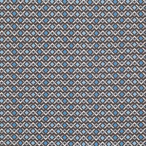 Jenean Morrison Wishing Well Fabric - Diamond Geo - Gray