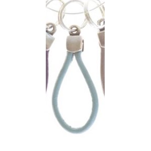 Anna Bee Jewelry Leather Loop Stitch Markers - Seafoam