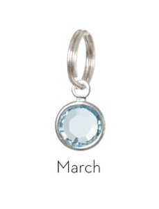 Anna Bee Jewelry Birthstone Stitch Markers - 03 - March