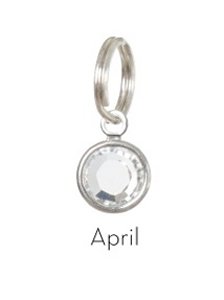 Anna Bee Jewelry Birthstone Stitch Markers - 04 - April