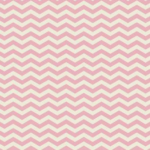 Heather Bailey True Colors Fabric - Chevron - Pink