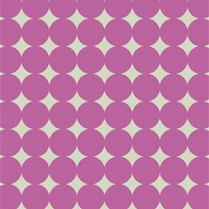 Heather Bailey True Colors Fabric - Mod Dot - Orchid