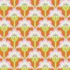 Heather Bailey True Colors - Pop Blossom - Persimmon Fabric photo