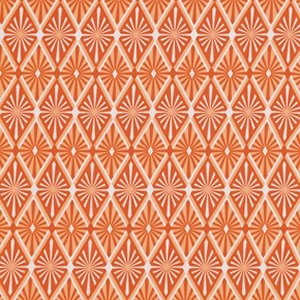Jenean Morrison True Colors Fabric - Diamond - Pumpkin