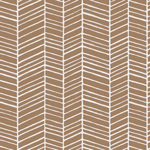Joel Dewberry True Colors Fabric - Herringbone - Maple