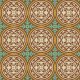 Joel Dewberry True Colors - Scrollwork - Maple Fabric photo