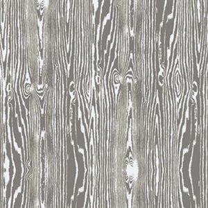 Joel Dewberry True Colors Fabric - Wood Grain - Gray