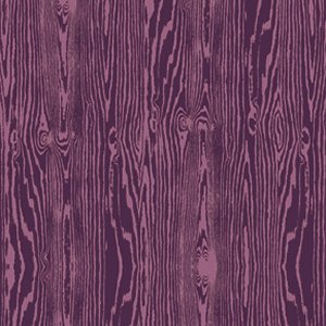 Joel Dewberry True Colors Fabric - Wood Grain - Violet