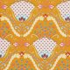Dena Designs Little Azalea - Hyacinth - Orange Fabric photo