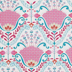 Dena Designs Little Azalea Fabric - Hyacinth - Pink