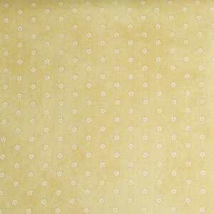 AdornIt Crazy for Daisies Fabric - Daisy Bud - Yellow