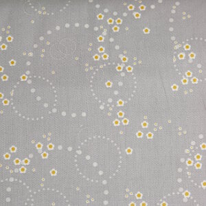 AdornIt Crazy for Daisies Fabric - Daisy Scatter - Gray