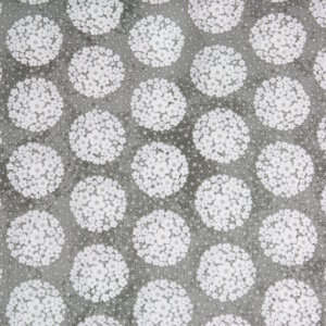 AdornIt Crazy for Daisies Fabric - Pom-pom Dot - Gray