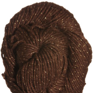 HiKoo SimpliWorsted Metallic Yarn - 302 Brown & Gold