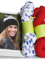 Be Sweet Apix Hat - Red/Blue Dots on White Kits photo