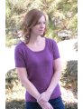 Knitting Pure and Simple Summer Sweater Patterns - 1402 - Top Down Lightweight T-Shirt Patterns photo