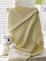 James C. Brett Baby & Children Patterns - JB174 - Hooded Blanket Patterns photo