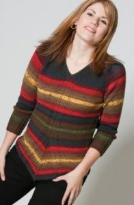 Skacel Collection, Inc. Patterns - Cabled Pullover Pattern