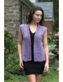 Plymouth Yarn Adult Vest Patterns - 2663 Cabled Vest/Cardi Patterns photo
