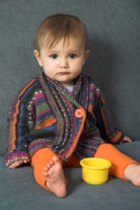 Plymouth Yarn Baby & Children Patterns - 2623 Baby Cardigan Pattern