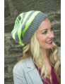 Plymouth Yarn Women's Accessory Patterns - 2657 Multi Stripe Slouch Hat for the Family Patterns photo