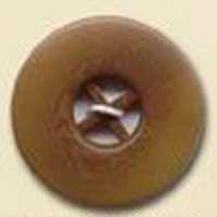 Blue Moon Button Art Corozo Intrigue Buttons - Brown 25mm (4-hole)