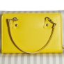 Knitter's Pride Thames Handmade Faux Leather Bag - Yellow Accessories photo