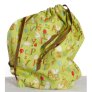 Jimmy Beans Wool Handmade Project Bag - Ps & Qs - ABC Critters - Green Accessories photo