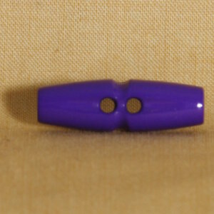 Muench Plastic Buttons - Toggle - Purple