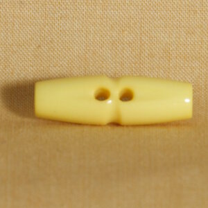 Muench Plastic Buttons - Toggle - Yellow