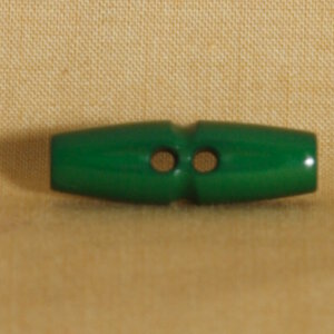 Muench Plastic Buttons - Toggle - Green