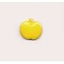 Muench Plastic Buttons - Fruit - Yellow Apple