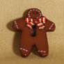 Muench Plastic Buttons - Gingerbread Boy Buttons photo