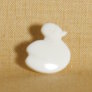 Muench Plastic Buttons - Duck - White Buttons photo
