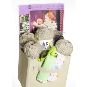Jimmy Beans Wool Baby Gift Baskets - Kenzie by Hikoo "Owl In One" Baby Basket