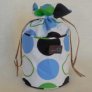 della Q Pippa Yarn Dispenser - 240-1 - 099 Blue Green Polka Dot Accessories photo