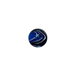 Muench Plastic Buttons - Wave (Blue) - Medium