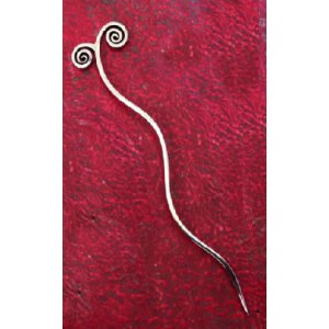 Jul Shawl Pins and Sticks - Asia Collection: Coil Shawl Stick